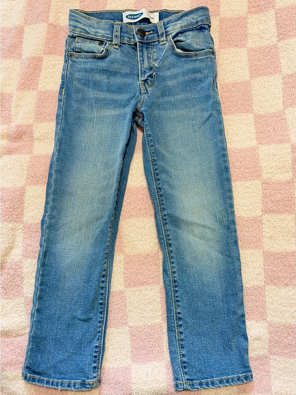 Old Navy Boy’s Blue Straight-Leg Jeans